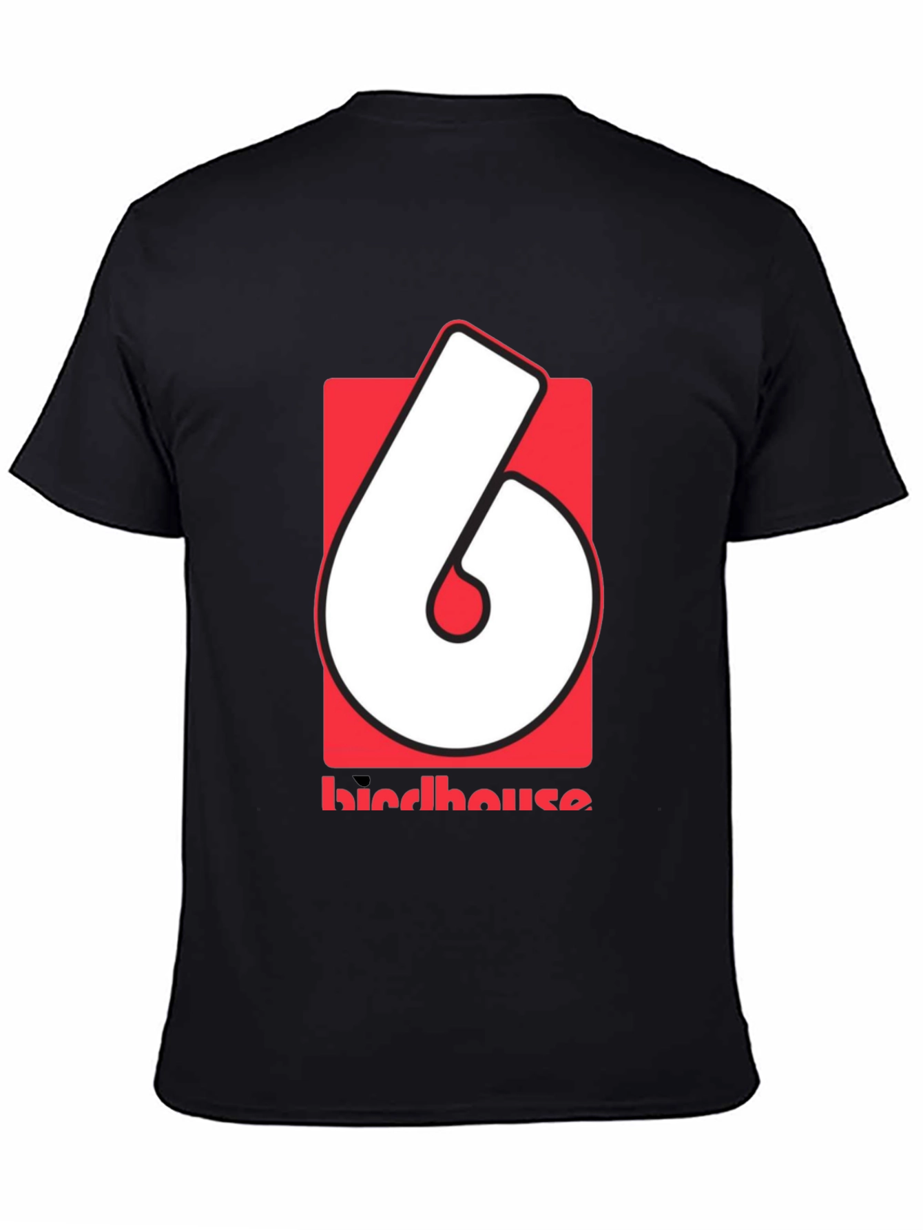 Birdhouse Skateboards T-Shirt Black Red White Graphic Tee