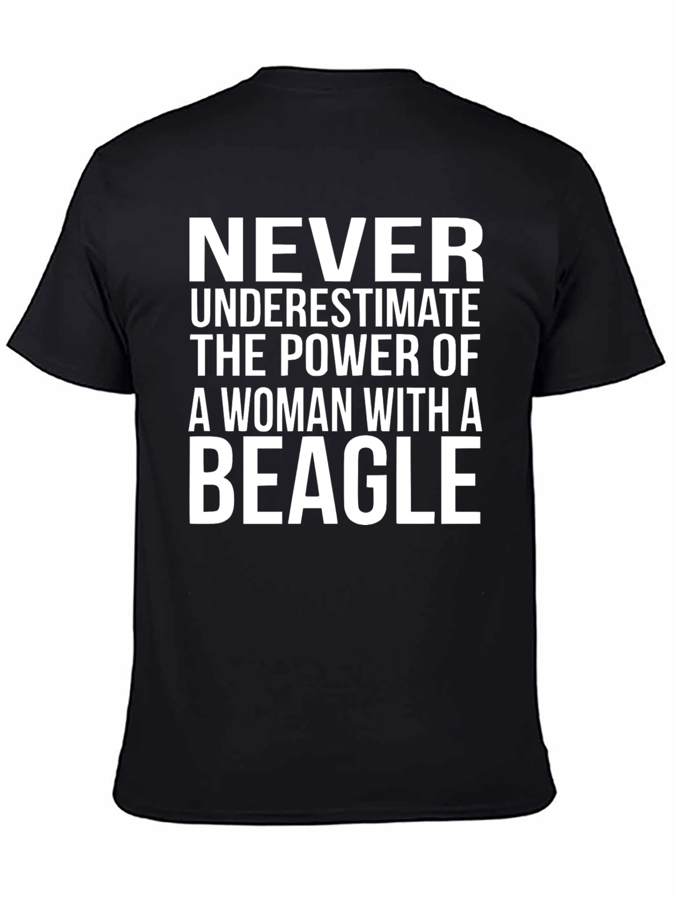 Woman & Beagle Power T-Shirt