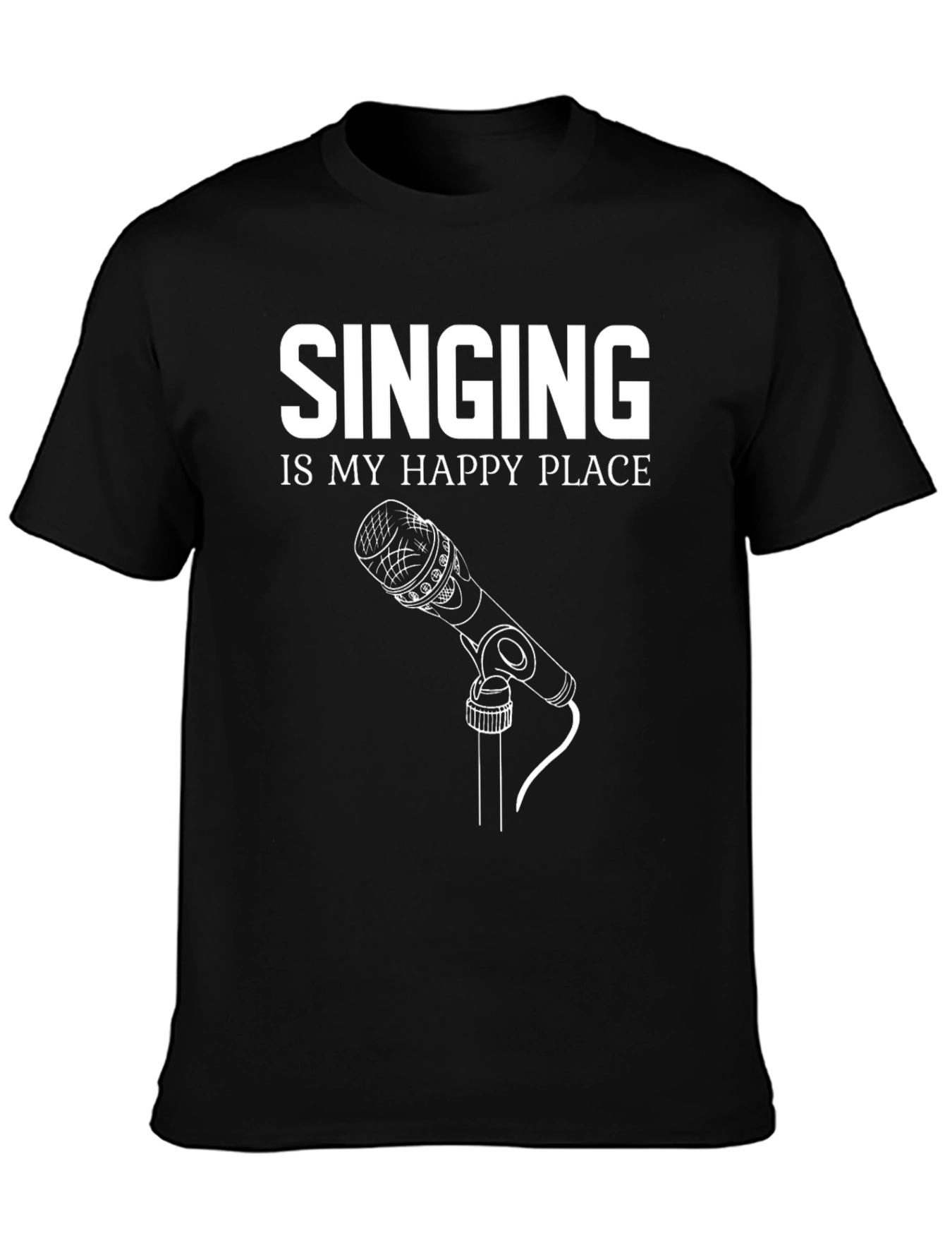 Singing is My Happy Place T-Shirt