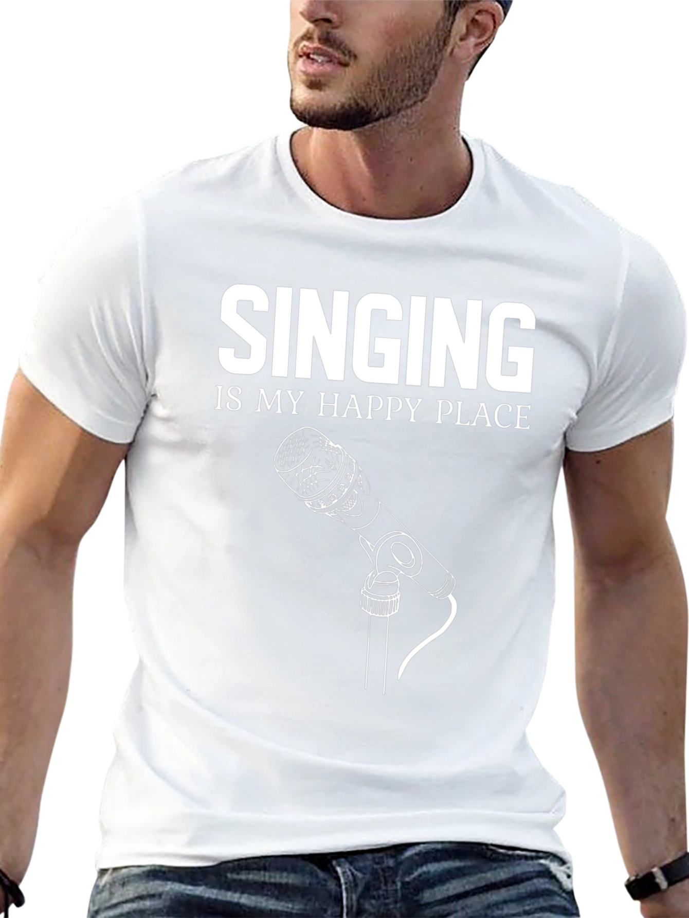 Singing is My Happy Place T-Shirt