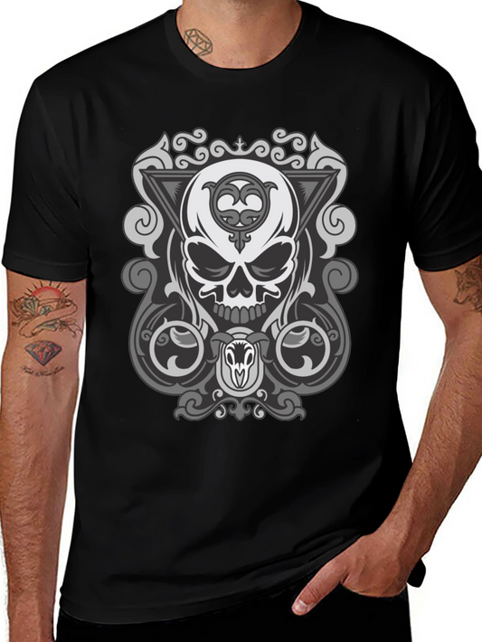 Skull Graphic Black T-Shirt