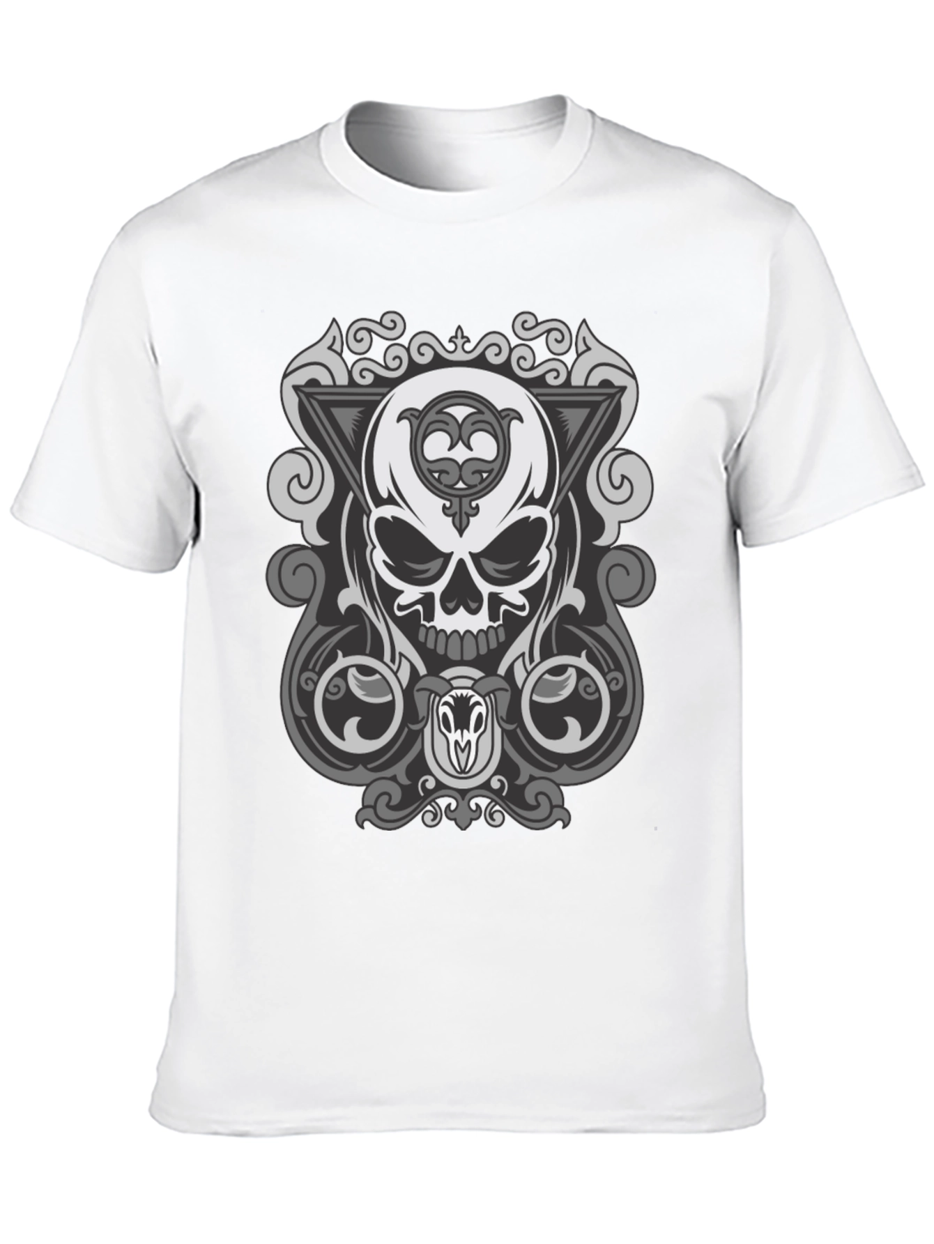 Skull Graphic Black T-Shirt