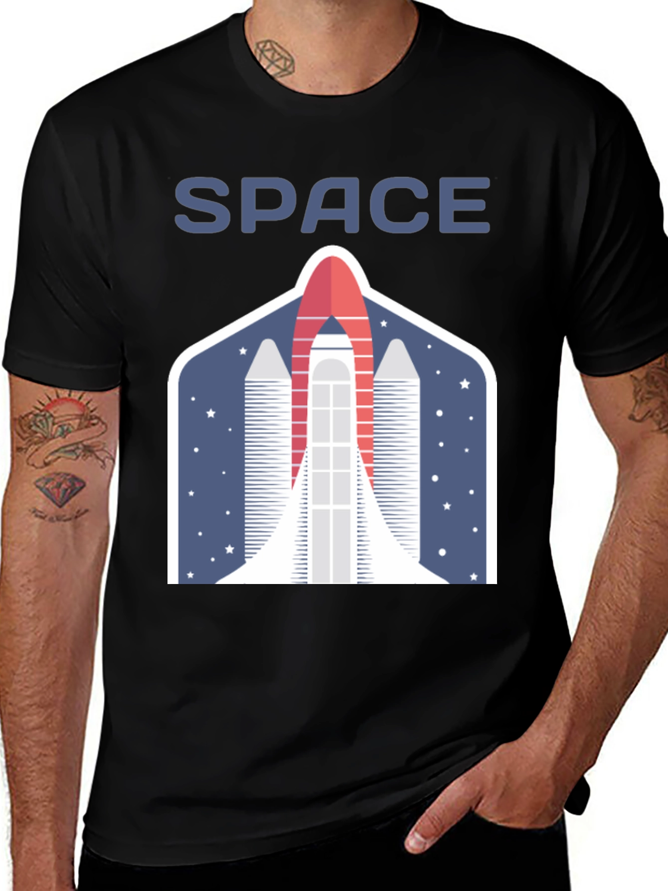 Space Shuttle T-Shirt - Blast Off in Style