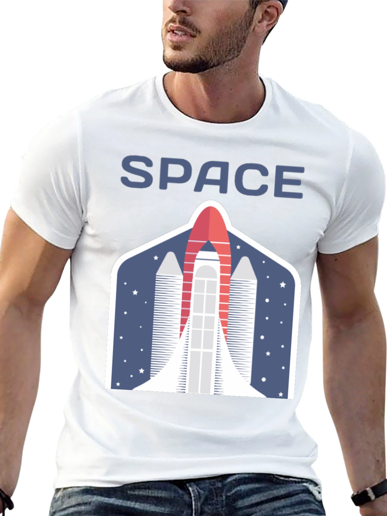 Space Shuttle T-Shirt - Blast Off in Style