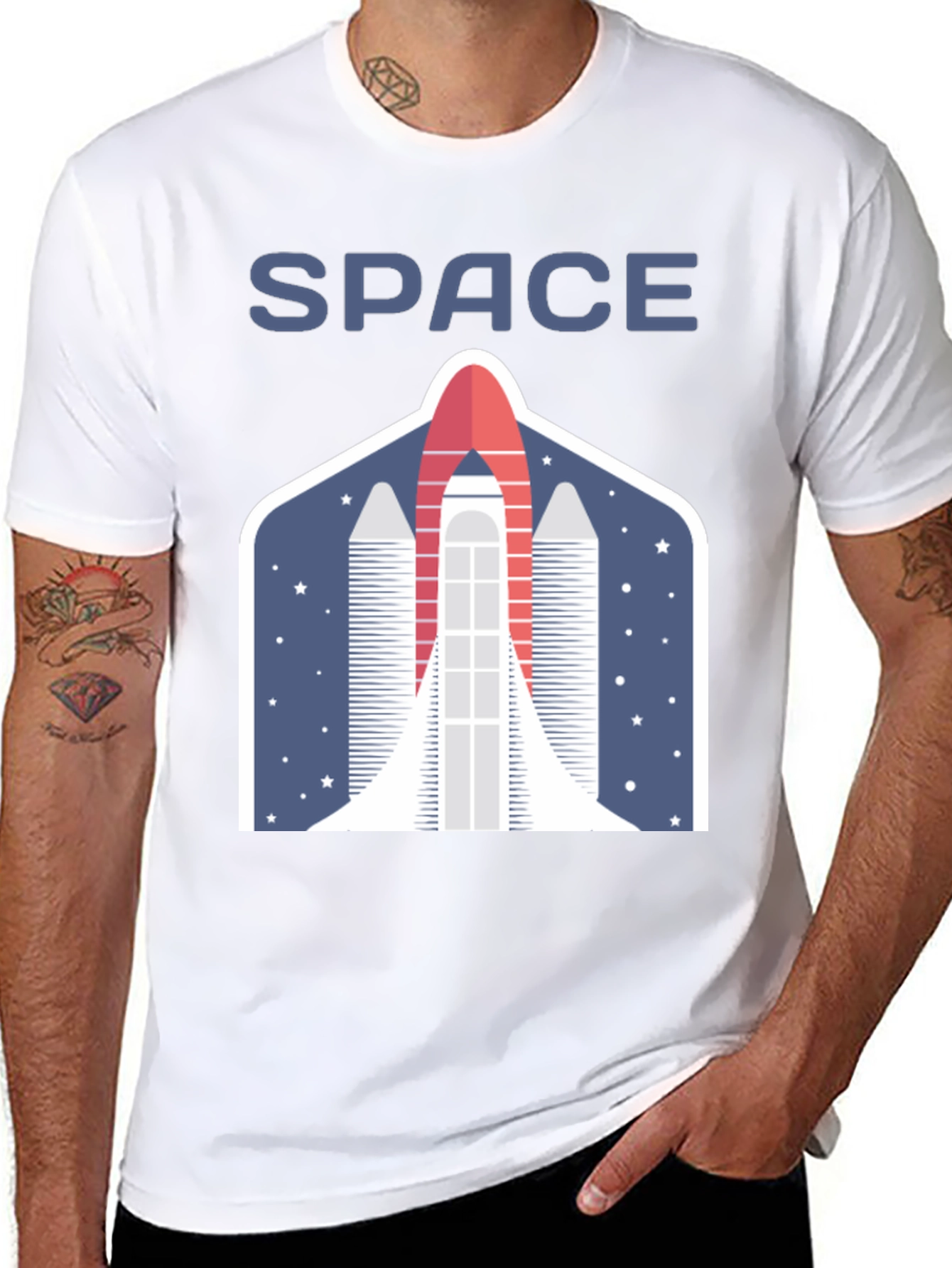 Space Shuttle T-Shirt - Blast Off in Style