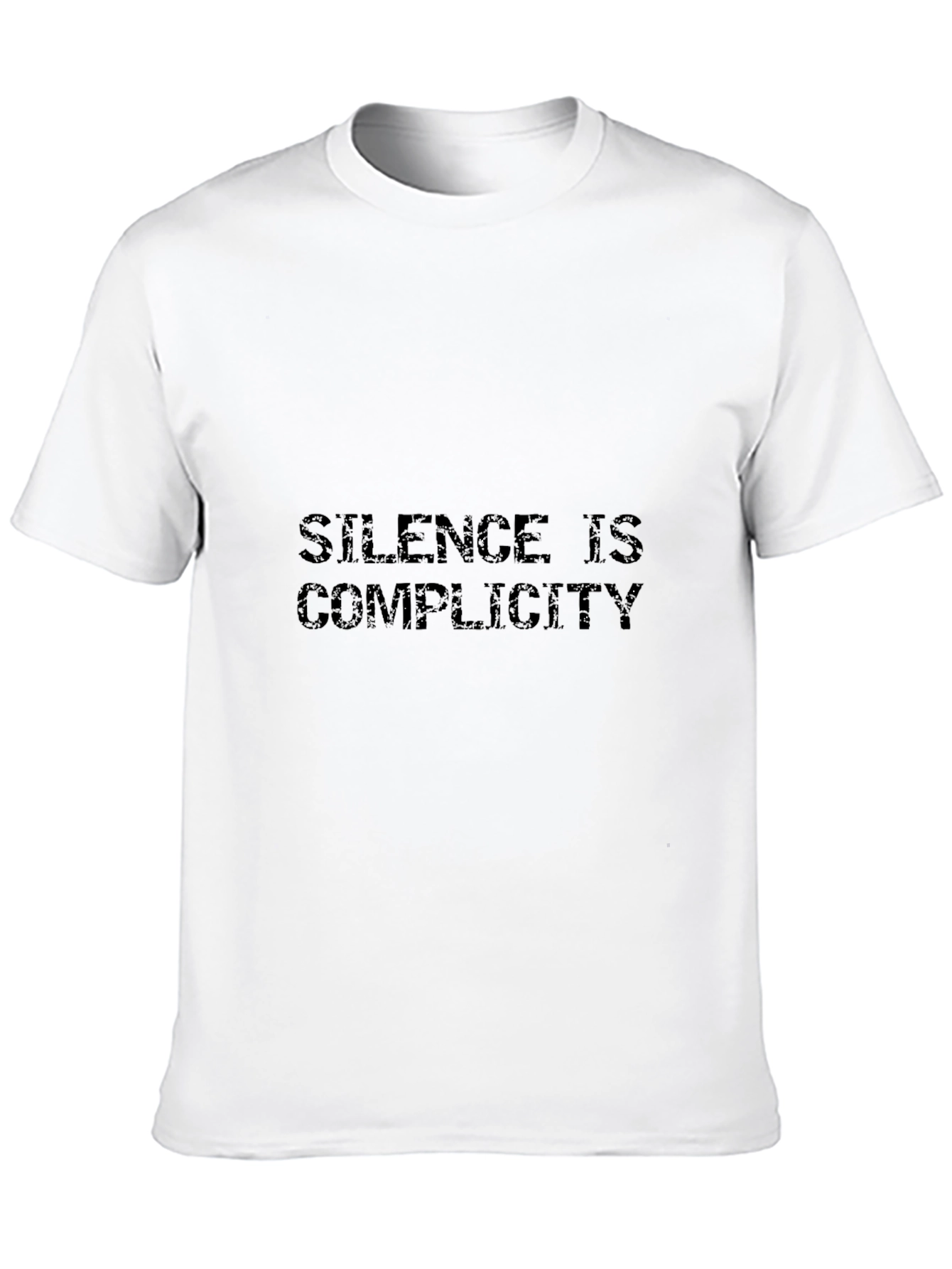 Silence Is Complicity Graphic Tee - Black