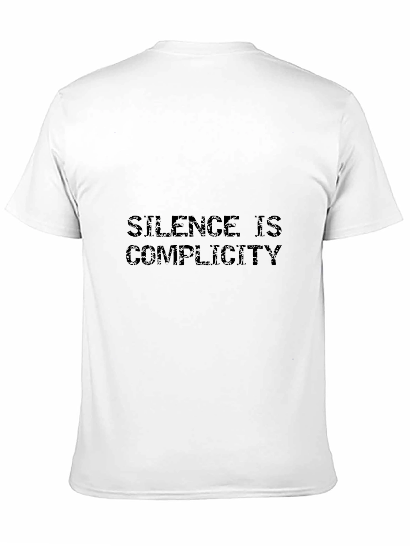 Silence Is Complicity Graphic Tee - Black