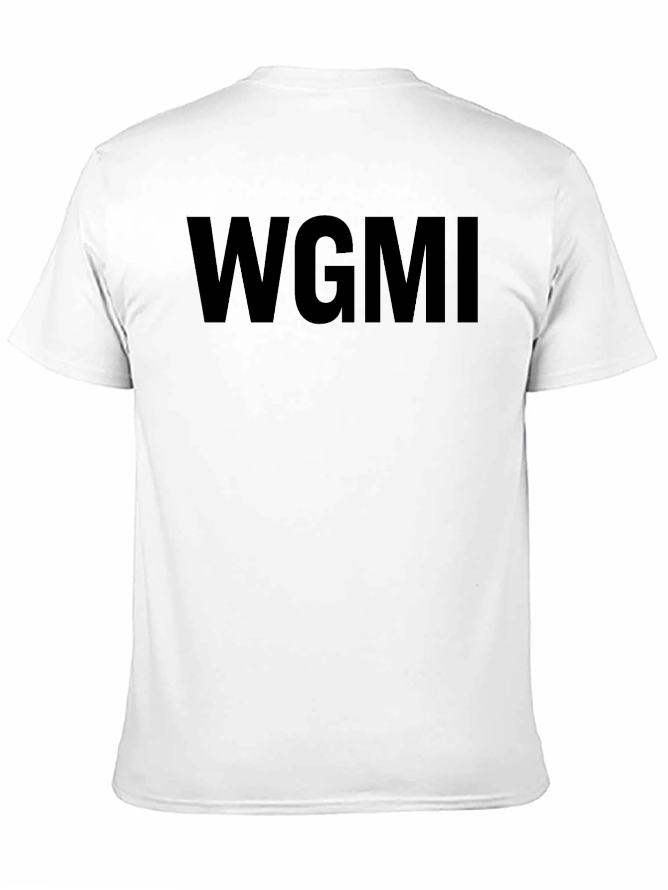 WGMI Black T-Shirt - Crypto Meme Apparel