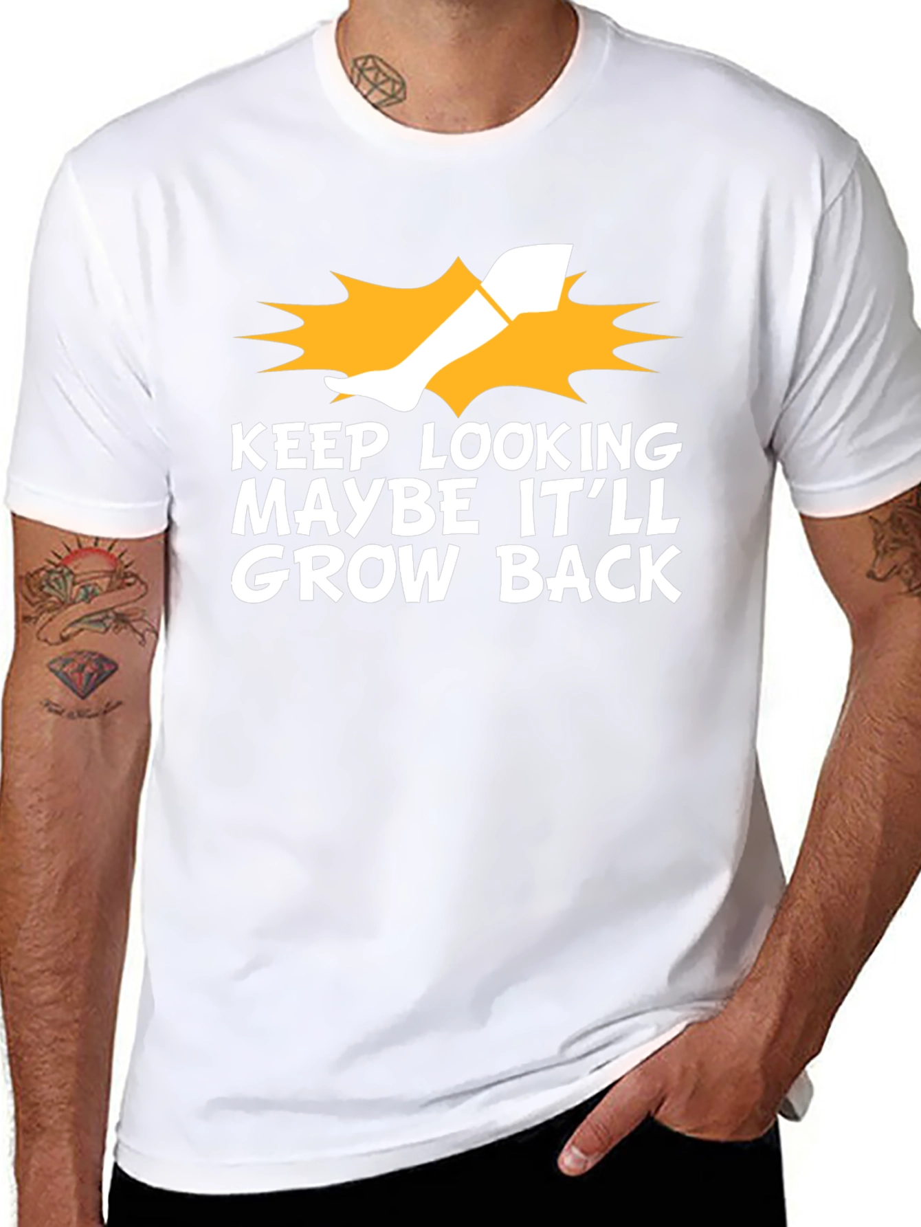 Humorous Leg Injury T-Shirt