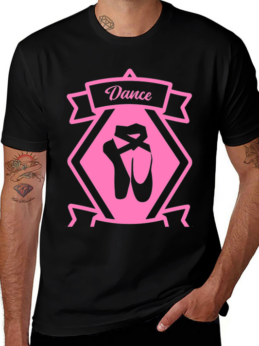 Dance Ballet T-Shirt - Pink Graphic