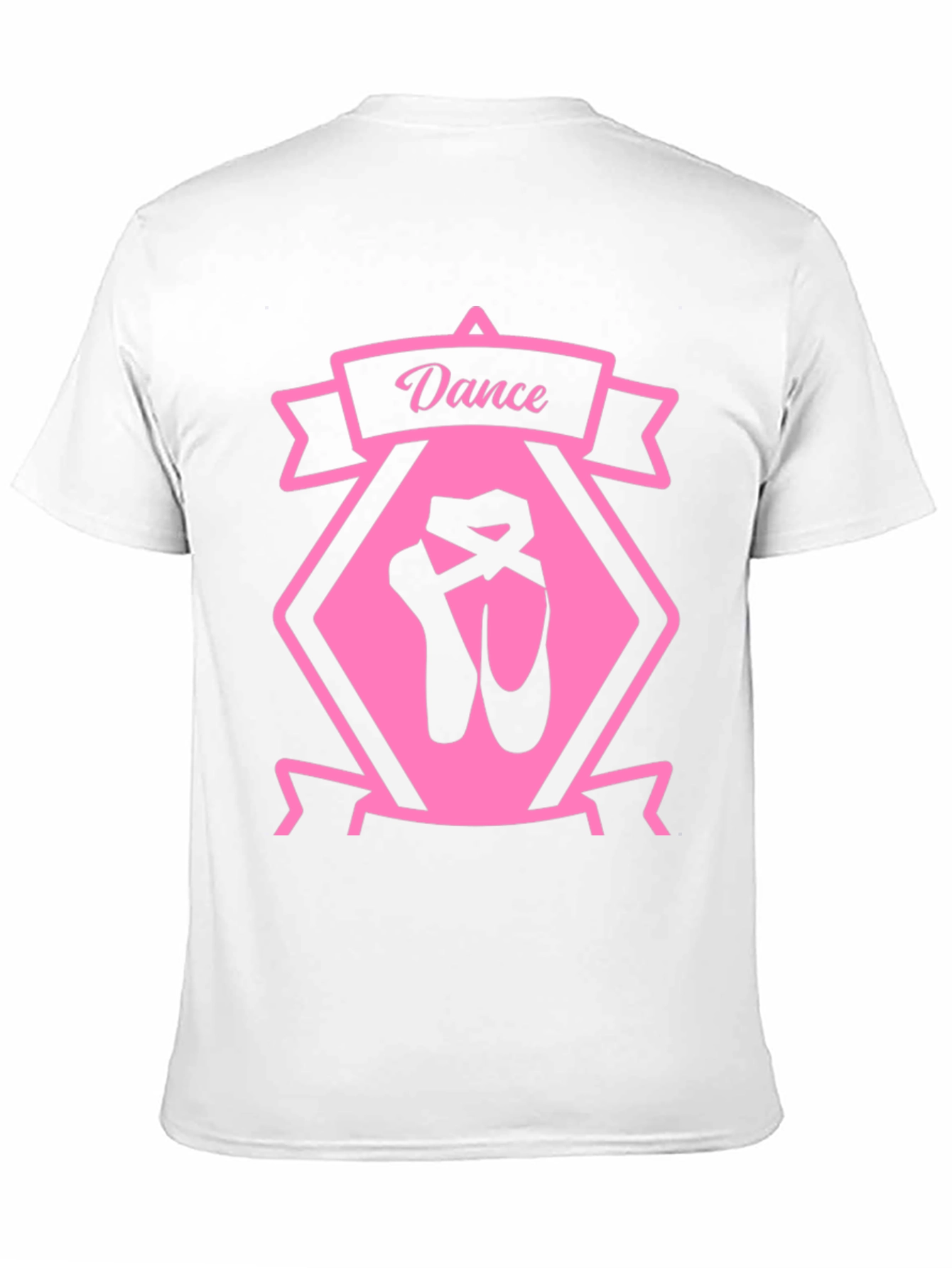 Dance Ballet T-Shirt - Pink Graphic