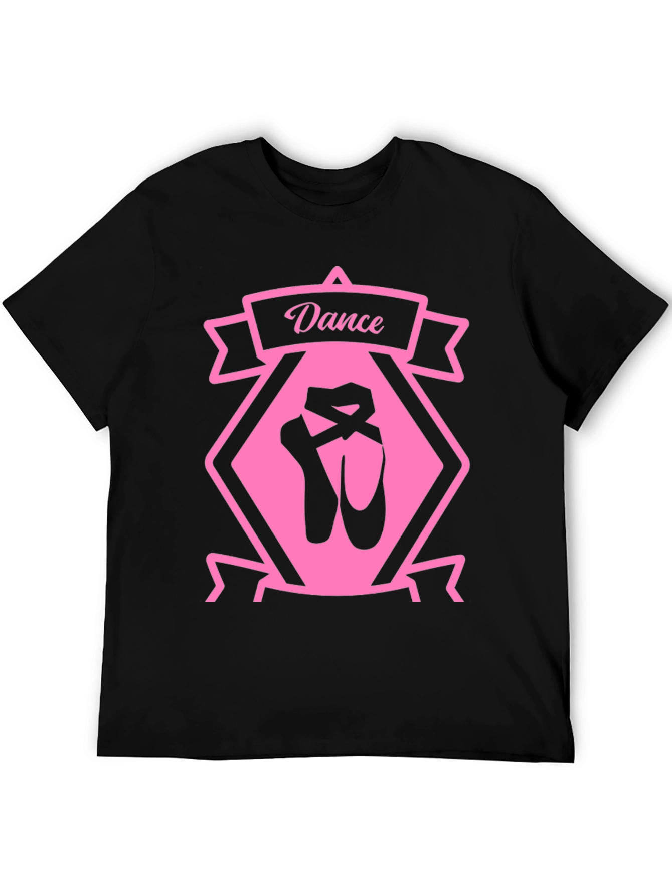 Dance Ballet T-Shirt - Pink Graphic