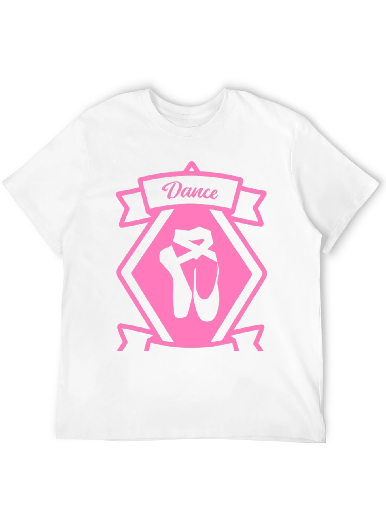 Dance Ballet T-Shirt - Pink Graphic