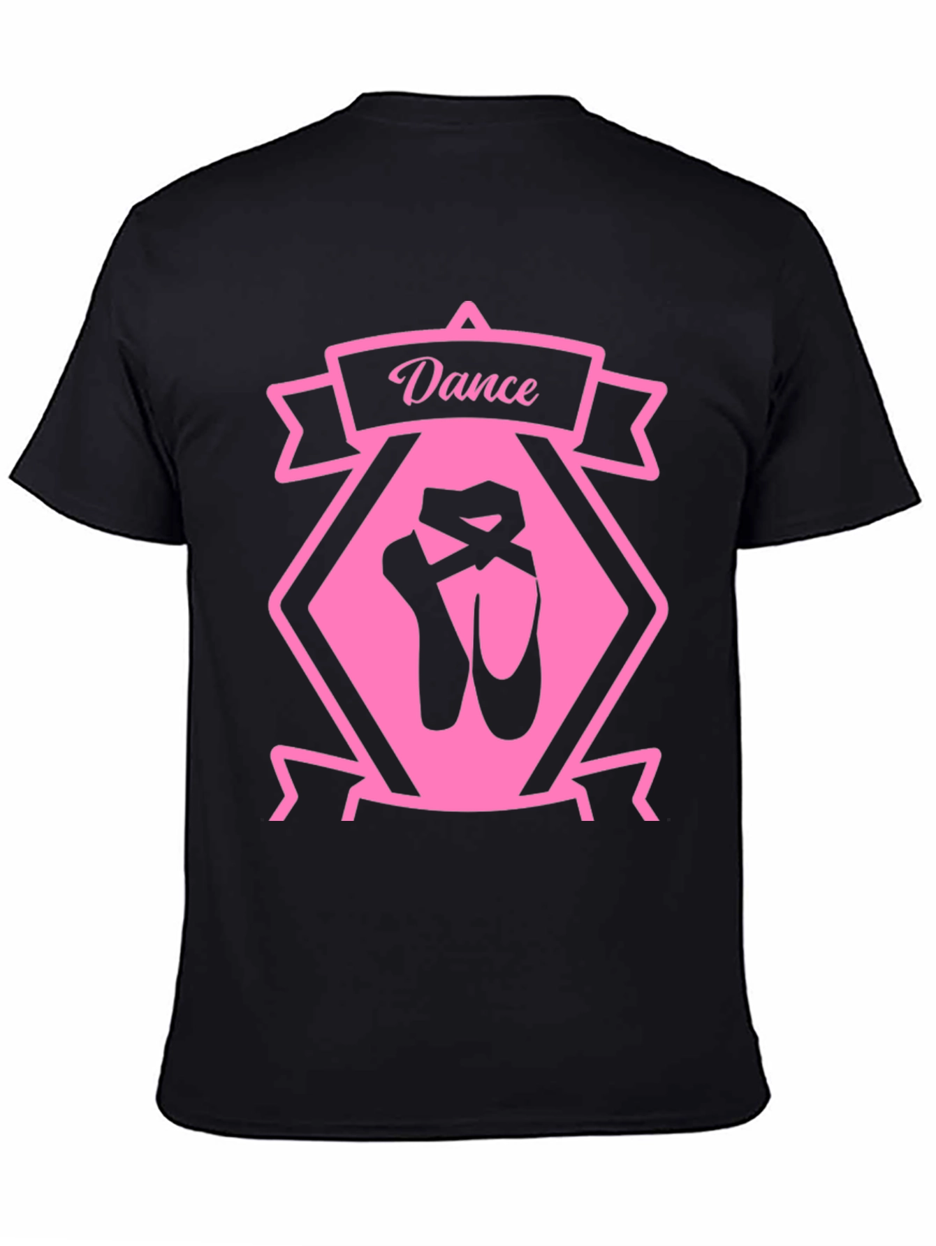 Dance Ballet T-Shirt - Pink Graphic