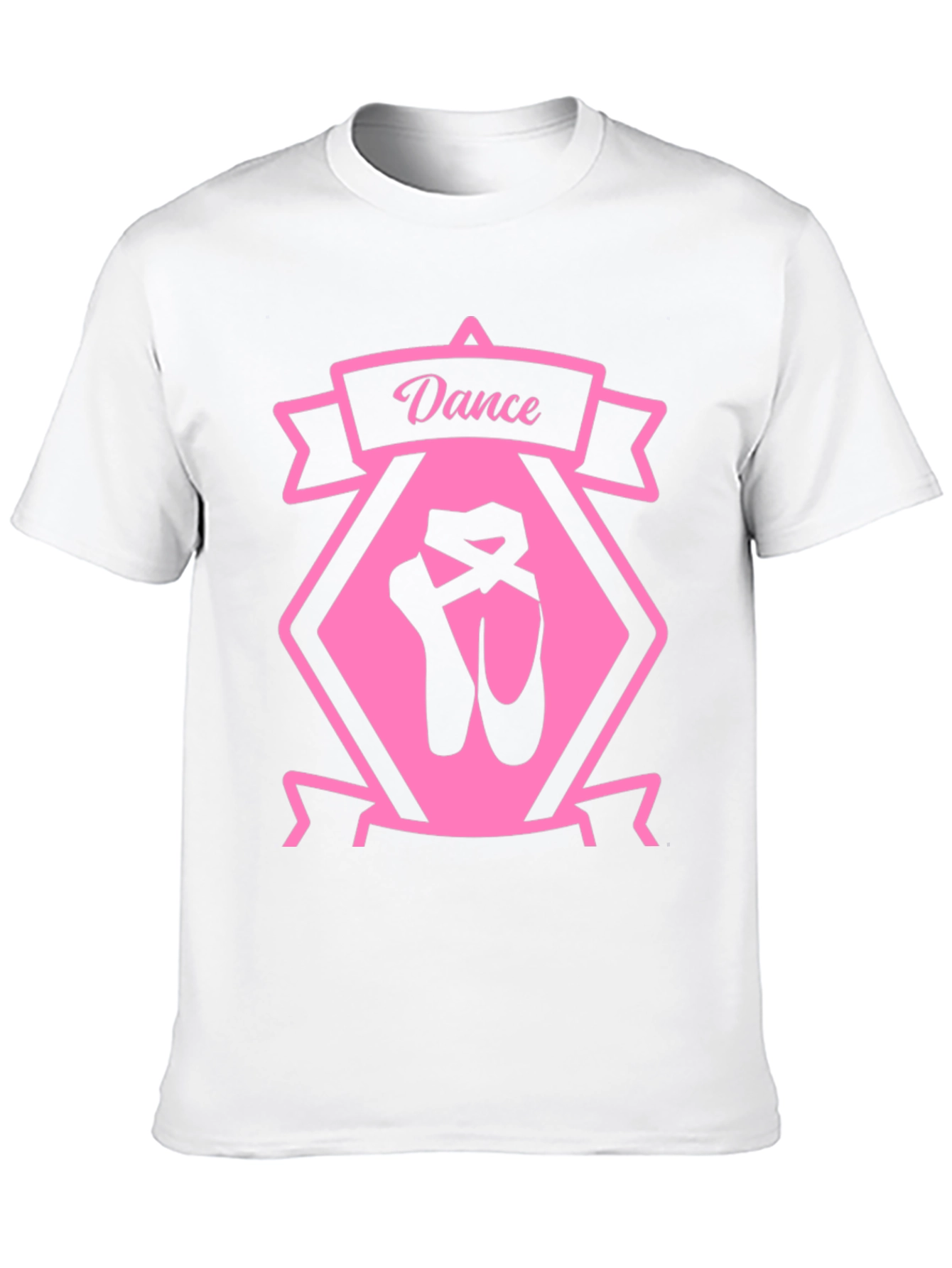 Dance Ballet T-Shirt - Pink Graphic