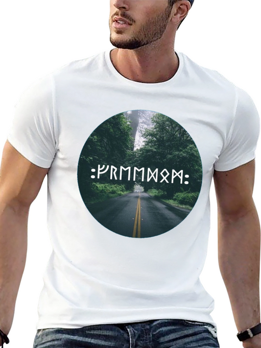 Nature Road Rune Black T-Shirt