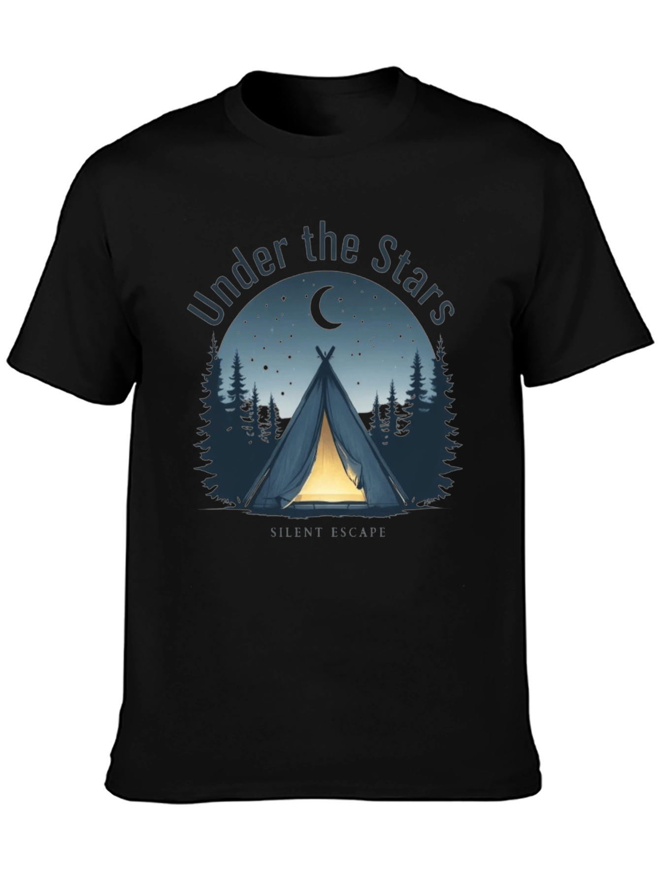 Under the Stars Camping T-Shirt