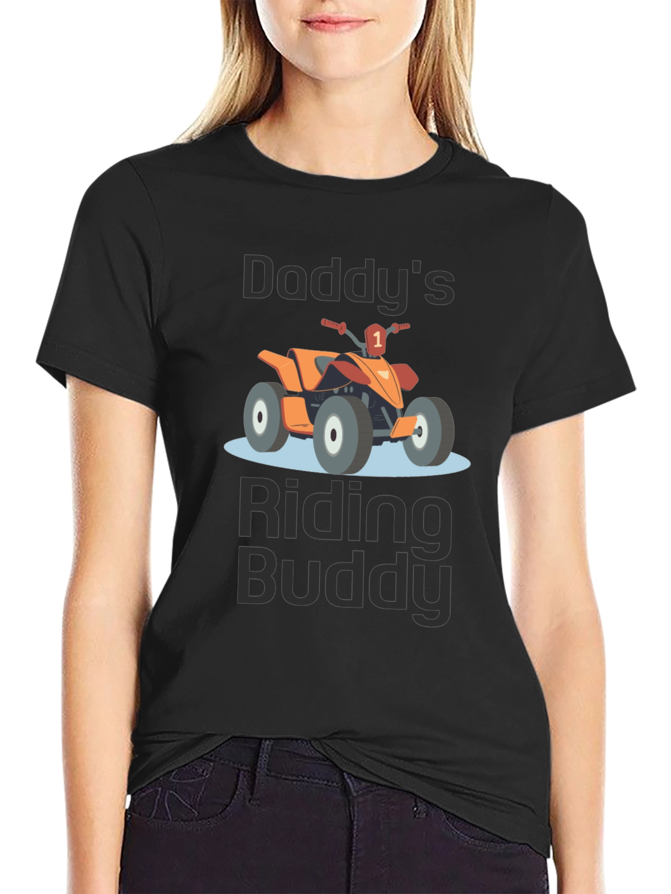 Daddys Riding Buddy ATV T-Shirt