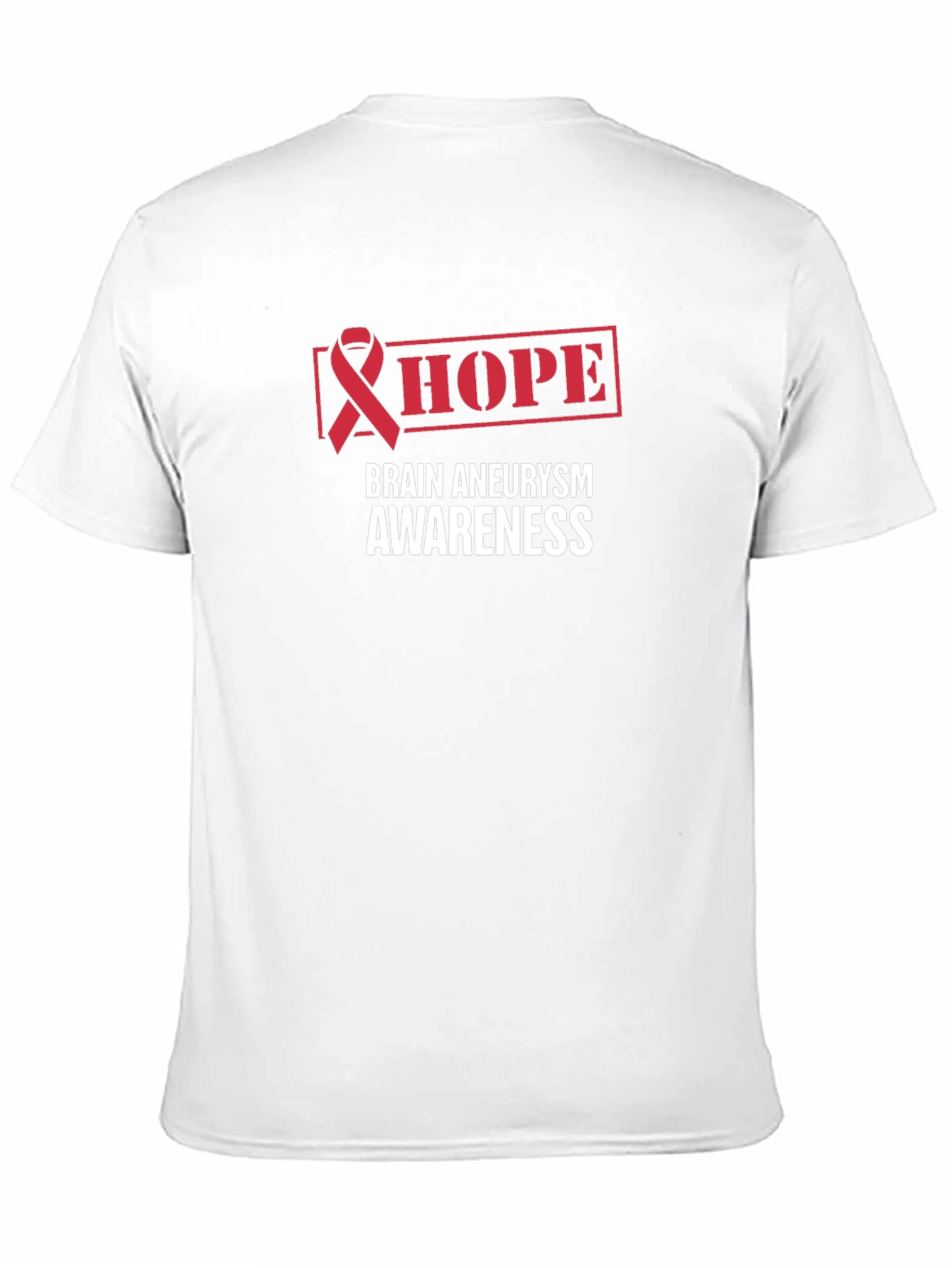 Brain Aneurysm Awareness Hope Ribbon T-Shirt