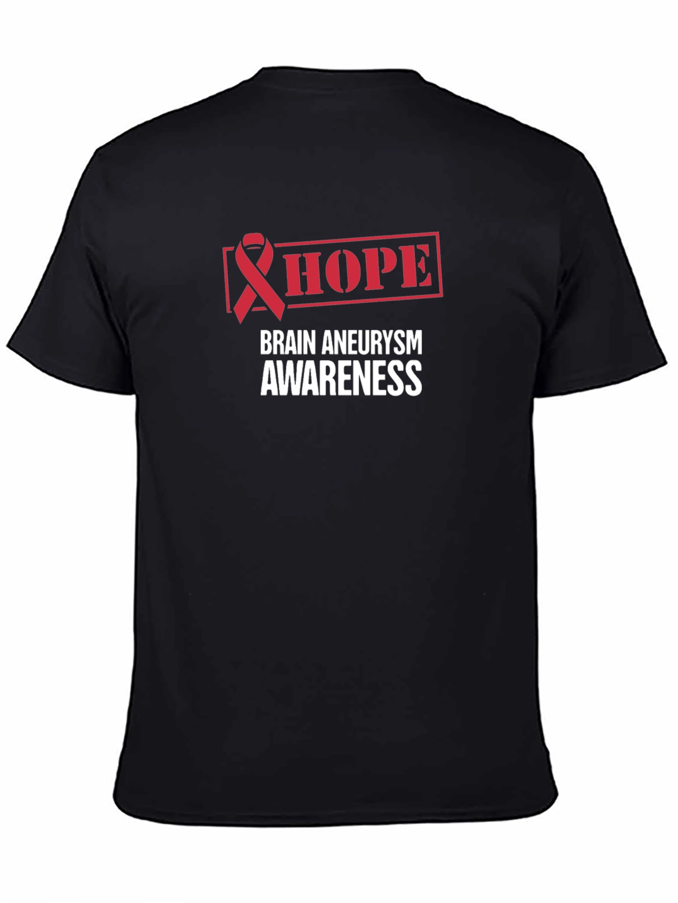 Brain Aneurysm Awareness Hope Ribbon T-Shirt