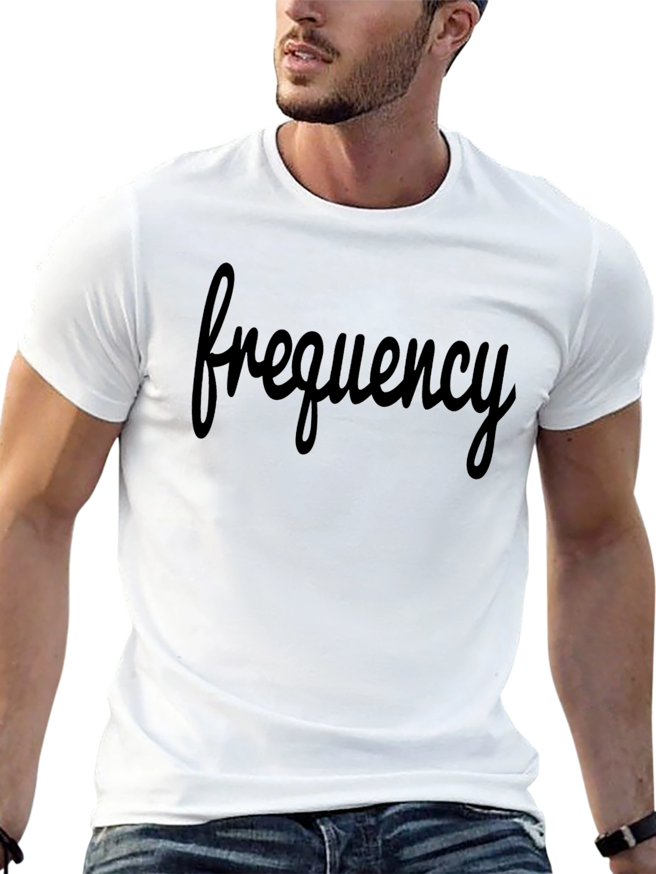 Frequency Graphic Tee - Mens Black T-Shirt
