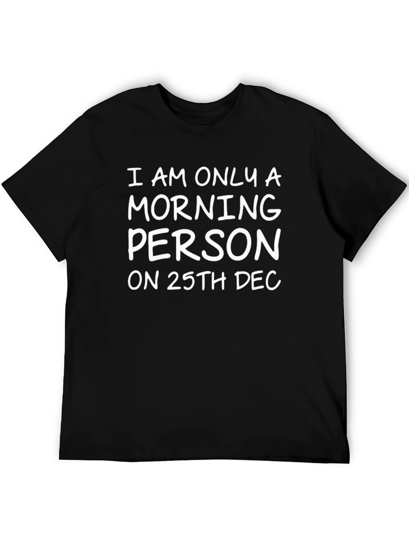 Funny Christmas Morning Person T-Shirt