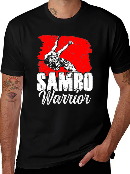 SAMBO Warrior Black T-Shirt