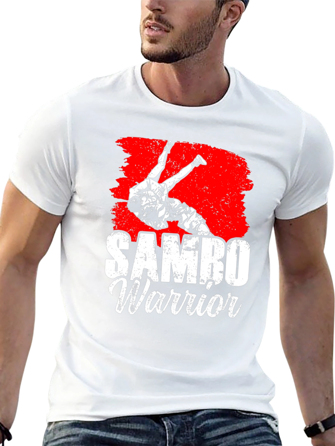 SAMBO Warrior Black T-Shirt
