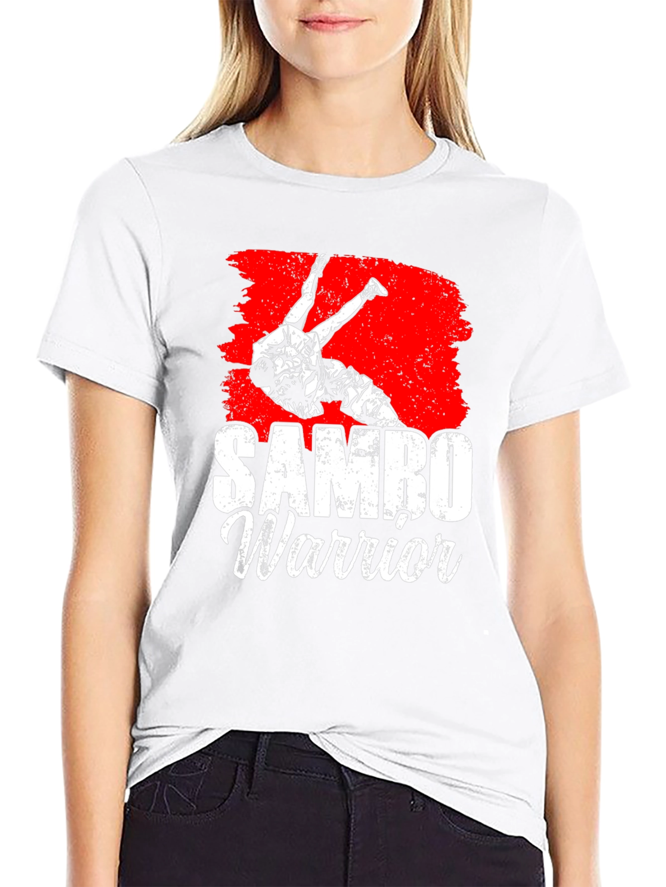 SAMBO Warrior Black T-Shirt