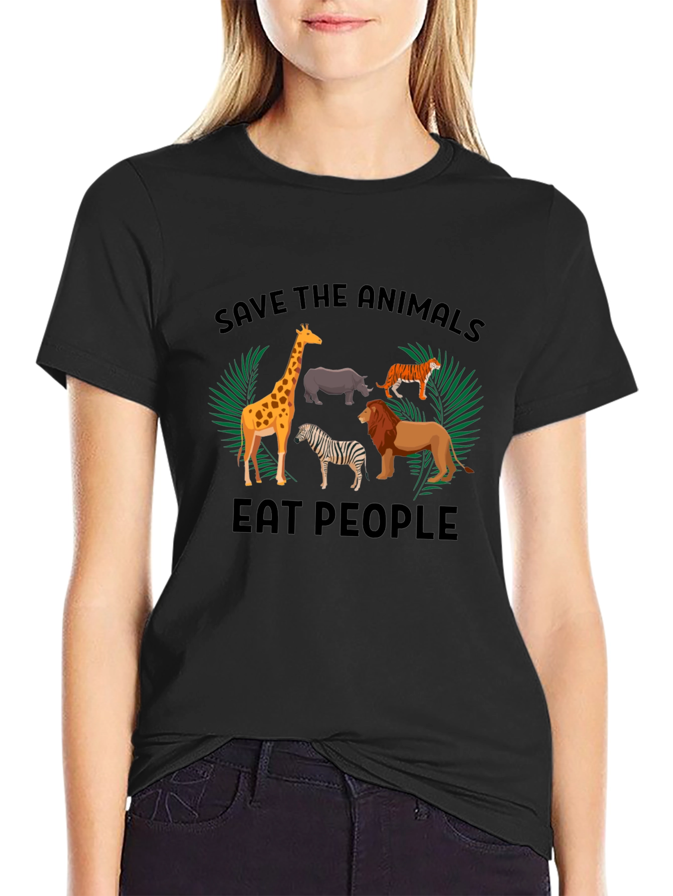 Save the Animals Eat People T-Shirt