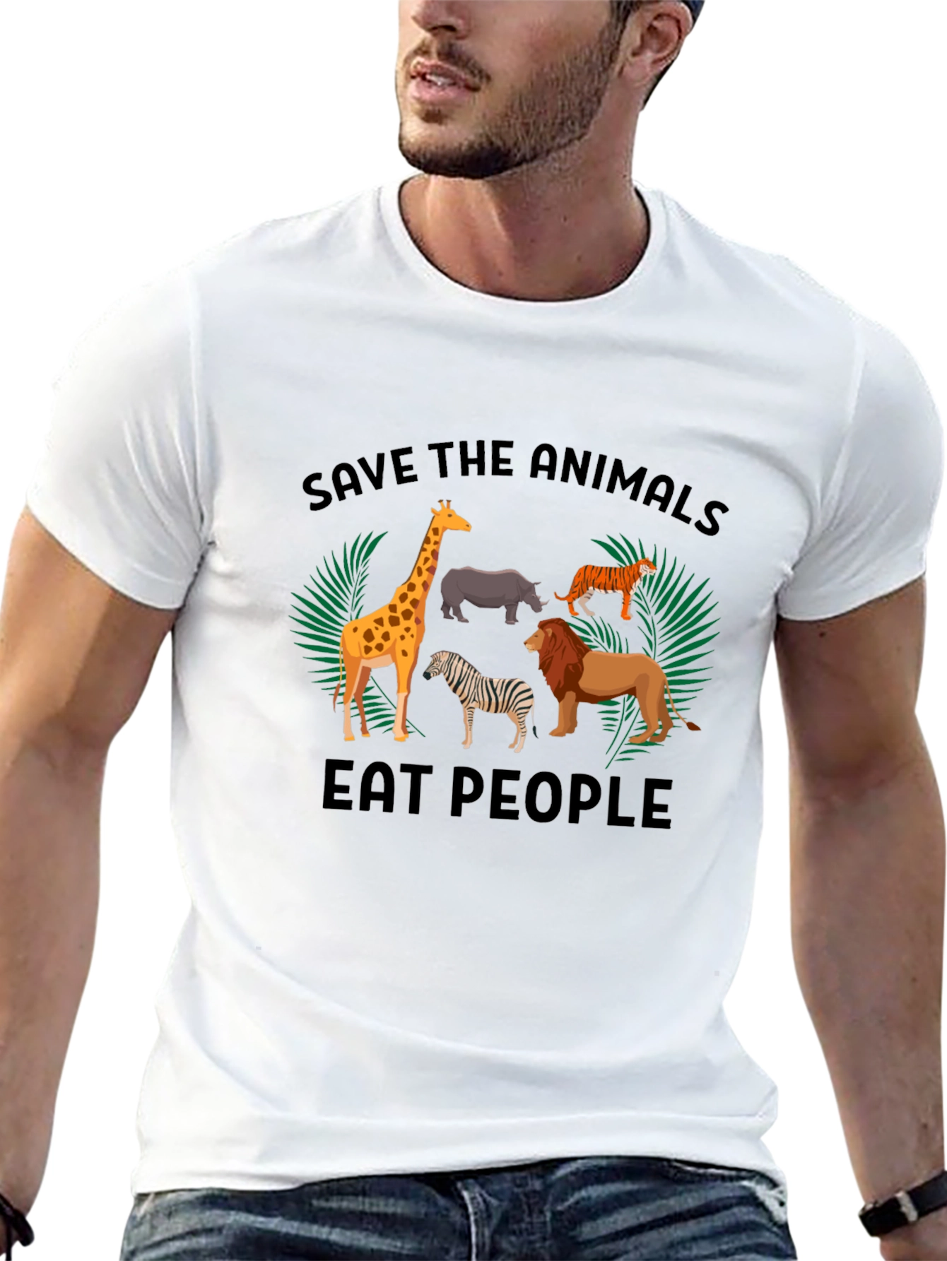 Save the Animals Eat People T-Shirt