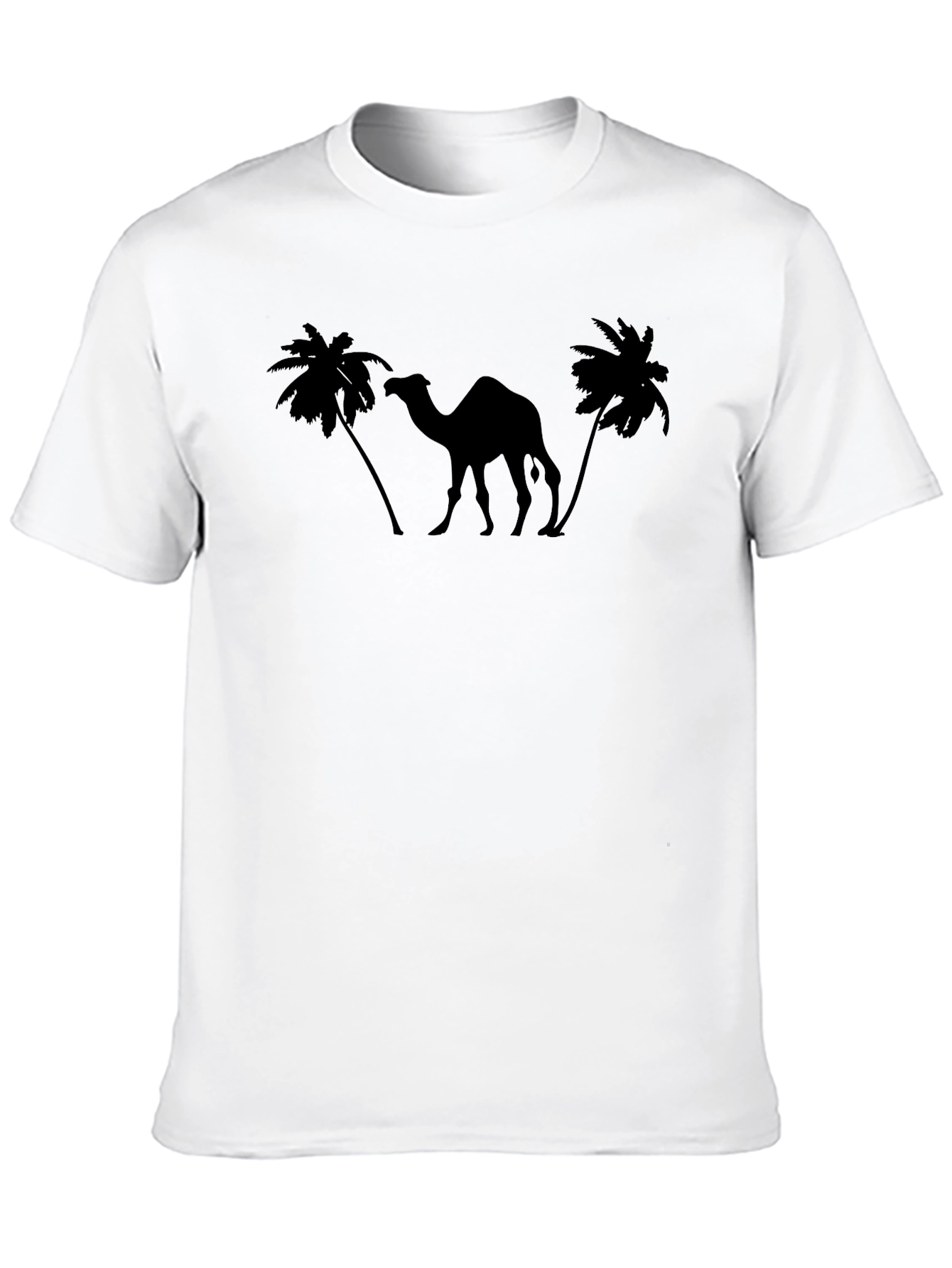 Desert Camel Graphic Tee - Black