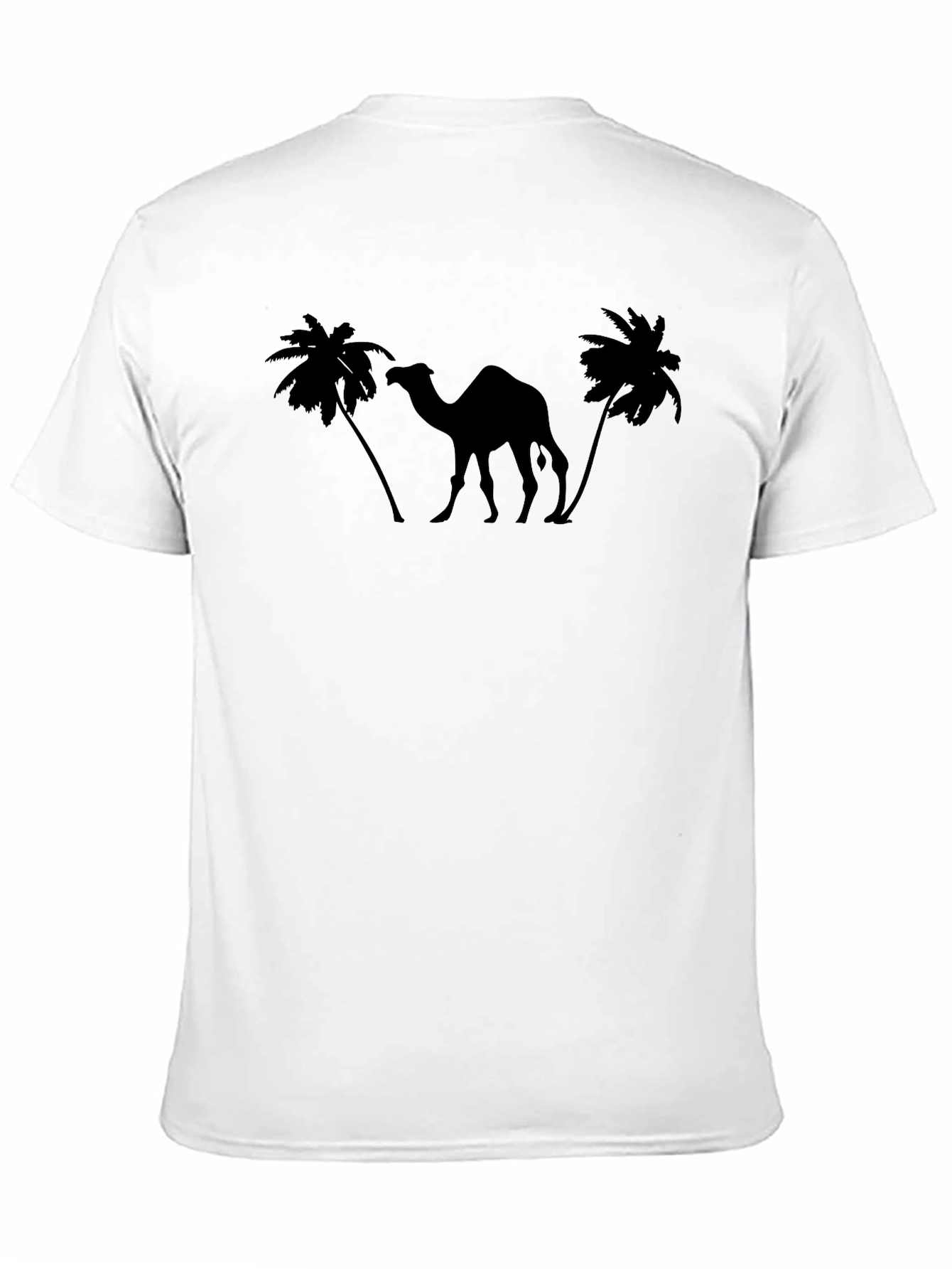 Desert Camel Graphic Tee - Black