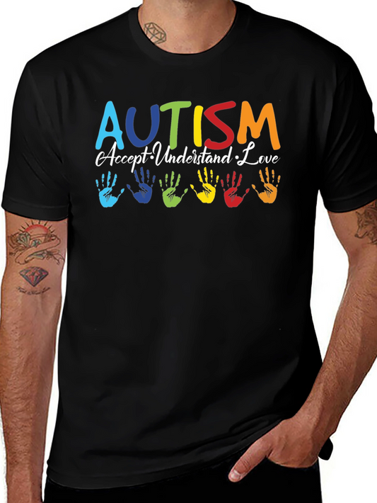 Autism Awareness Tee: Accept Understand Love Shirt