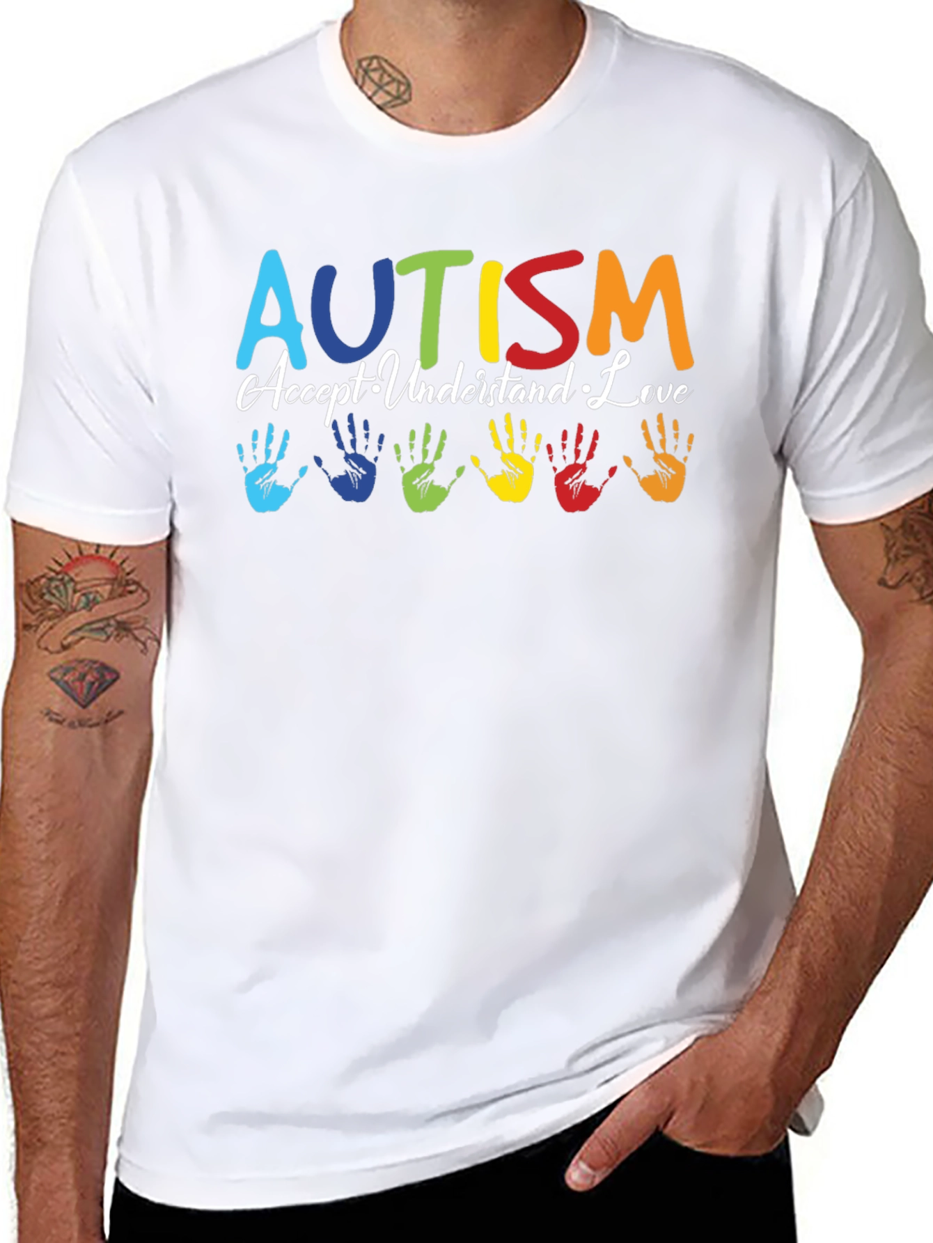 Autism Awareness Tee: Accept Understand Love Shirt