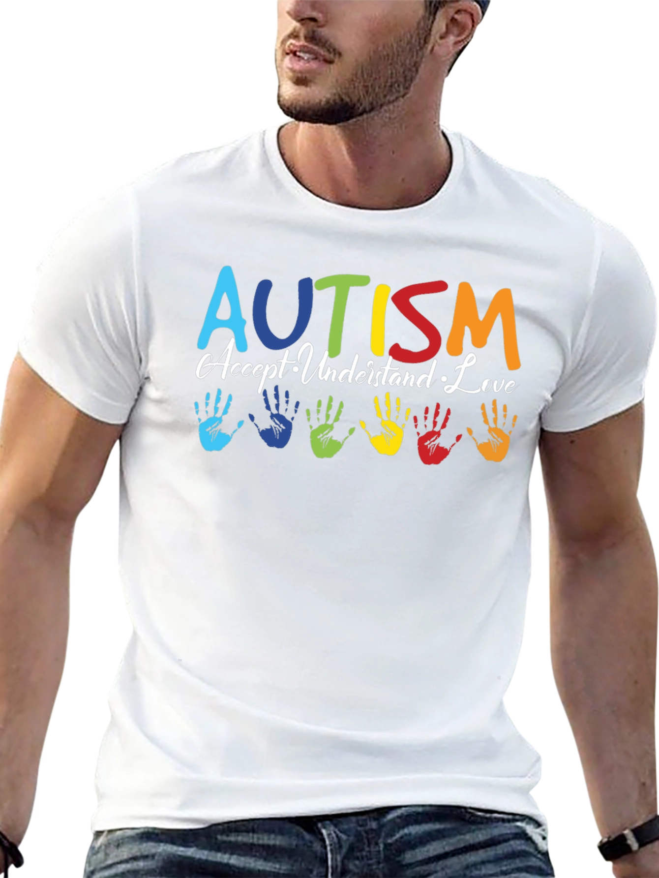 Autism Awareness Tee: Accept Understand Love Shirt