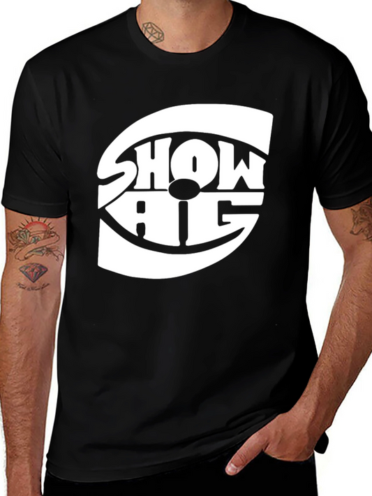 Show Pig T-Shirt - Black Graphic Tee