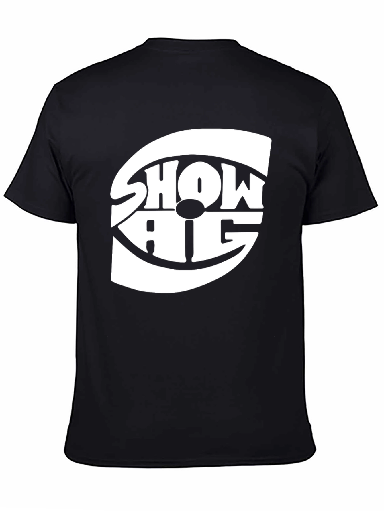Show Pig T-Shirt - Black Graphic Tee