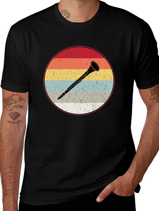 Vintage Clarinet T-Shirt - Retro Music Lover Tee