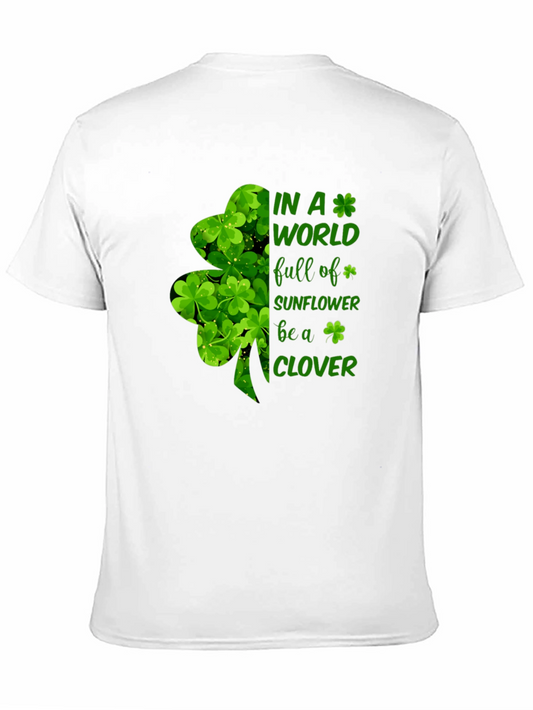 St Patricks Day Clover Graphic Tee