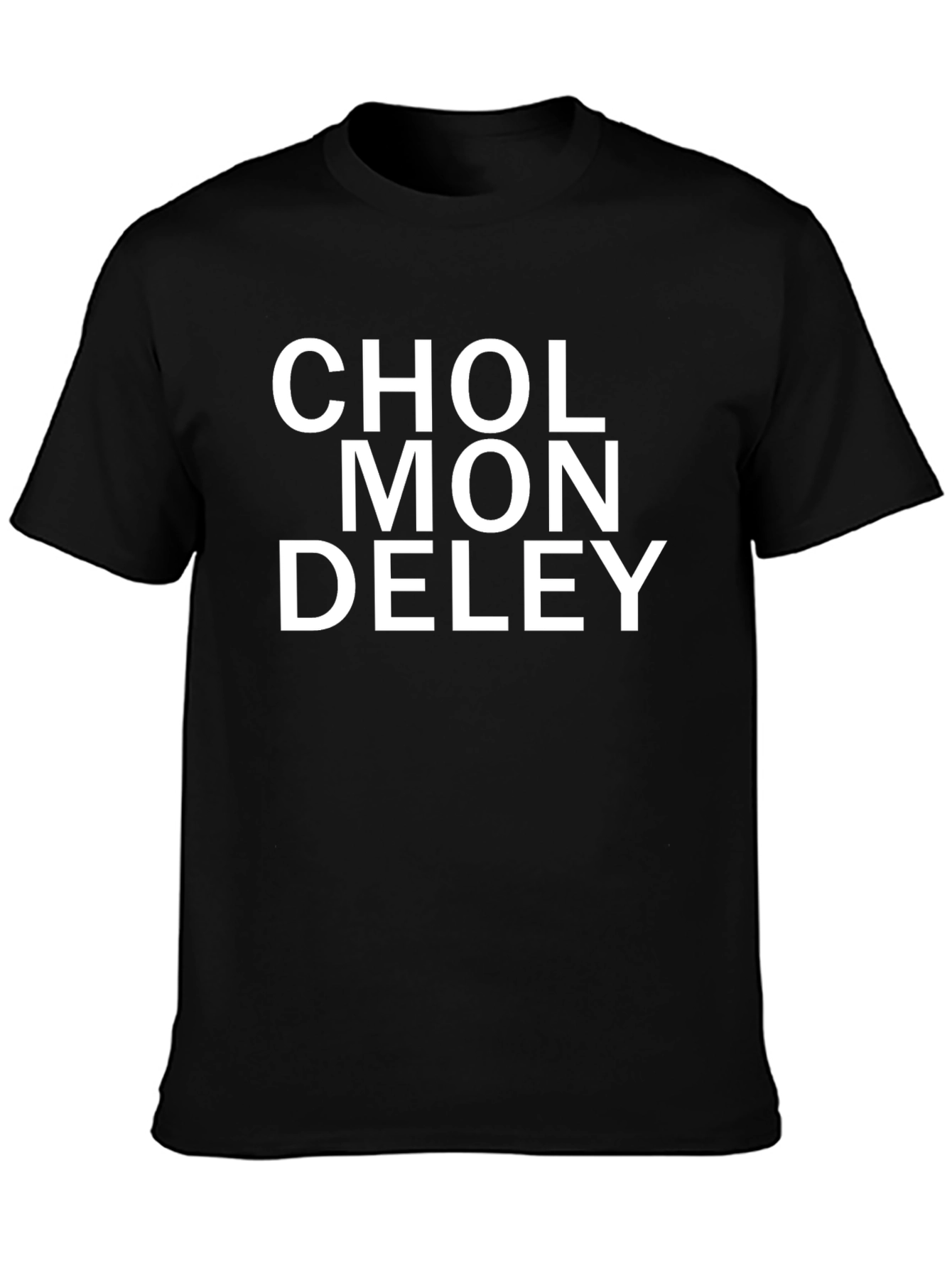 Cholmondeley T-Shirt - Classic Black Crew Neck Tee