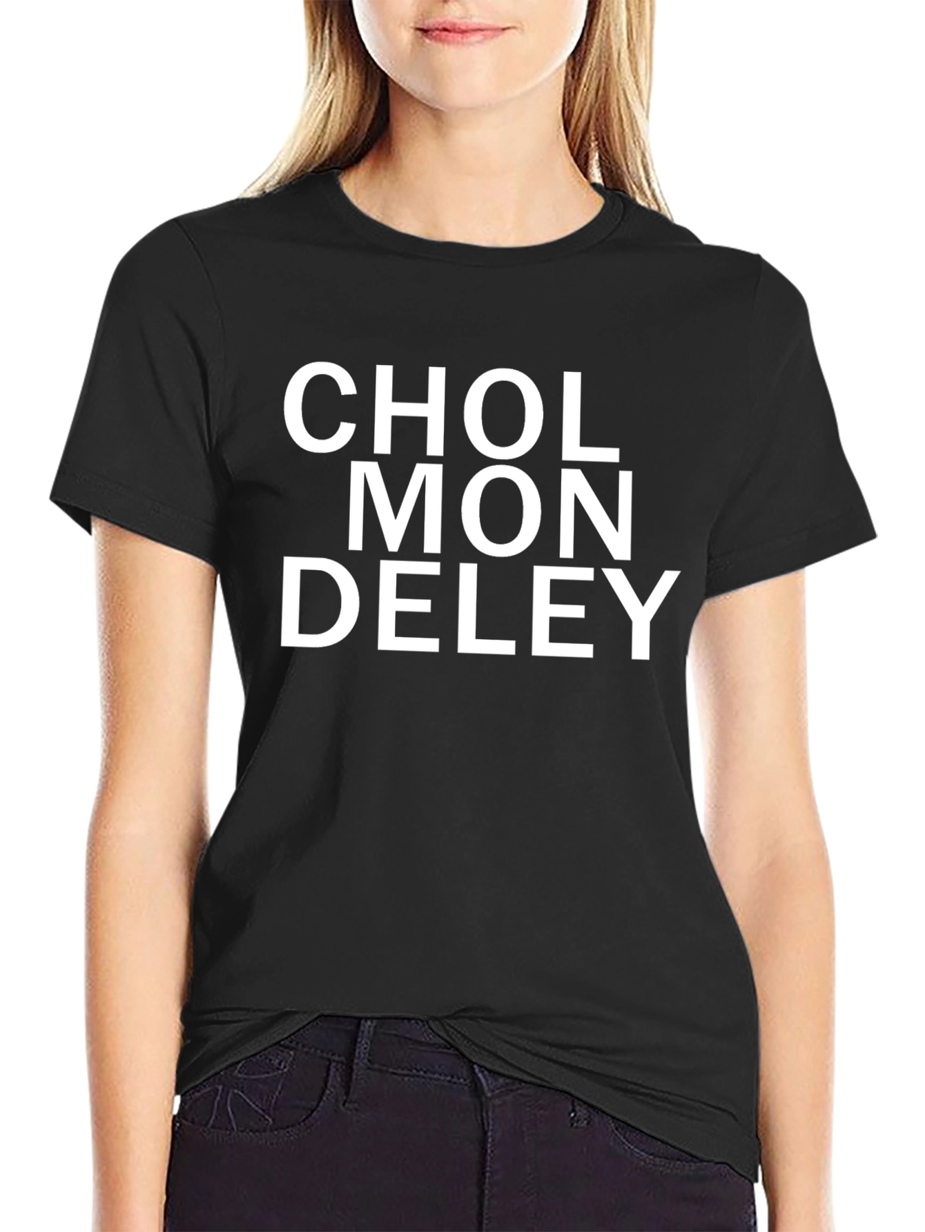 Cholmondeley T-Shirt - Classic Black Crew Neck Tee
