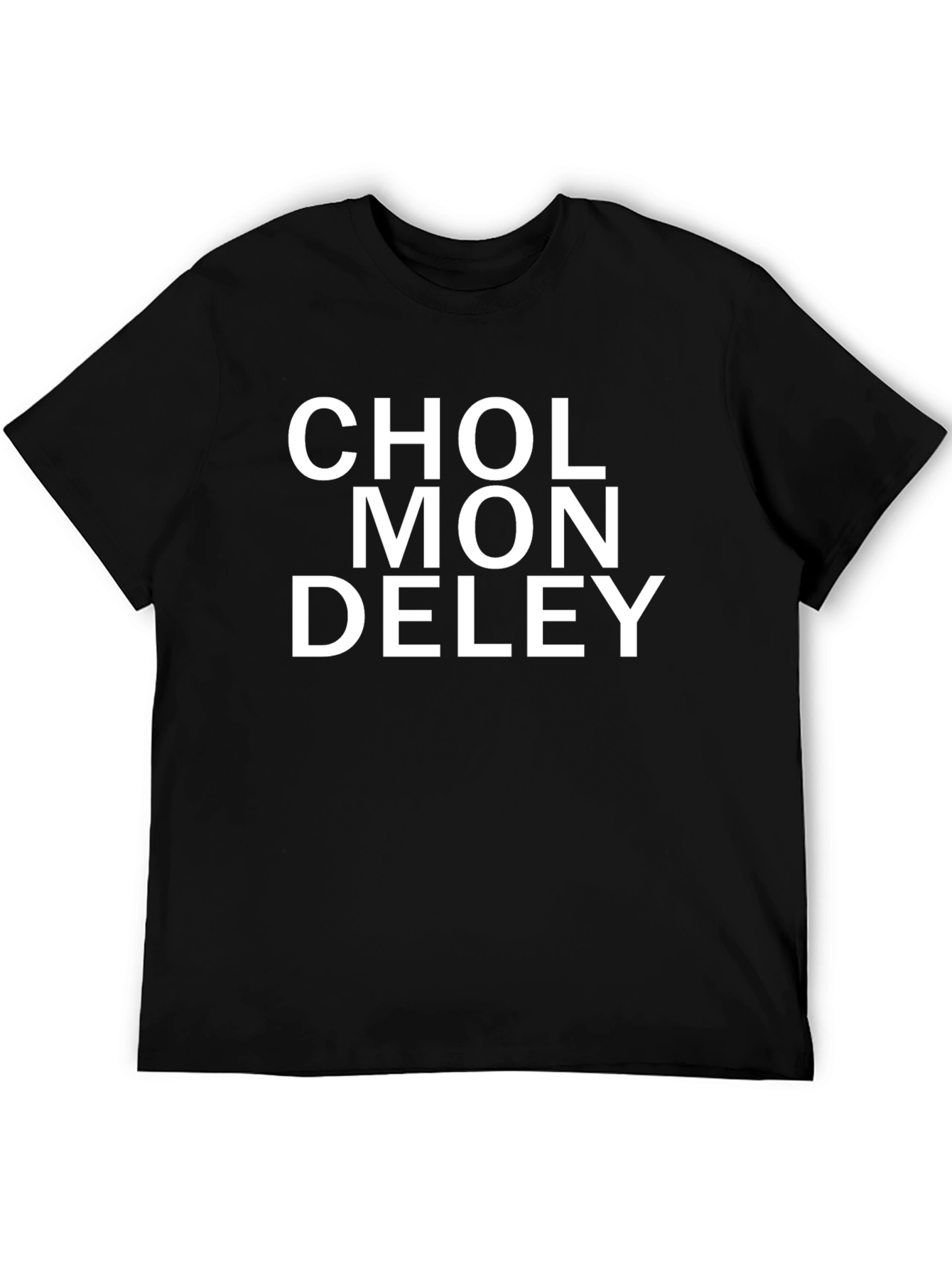 Cholmondeley T-Shirt - Classic Black Crew Neck Tee