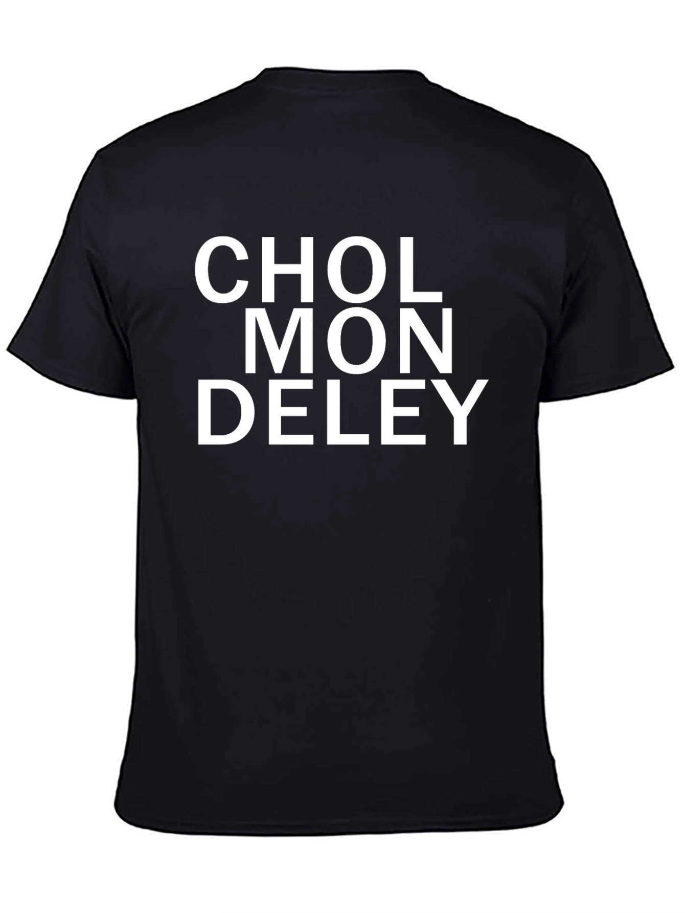 Cholmondeley T-Shirt - Classic Black Crew Neck Tee
