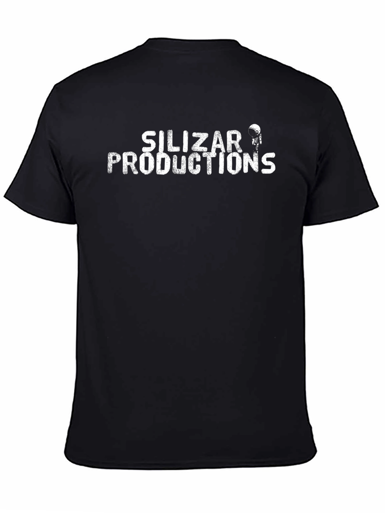 Silizar Productions Black Graphic T-Shirt