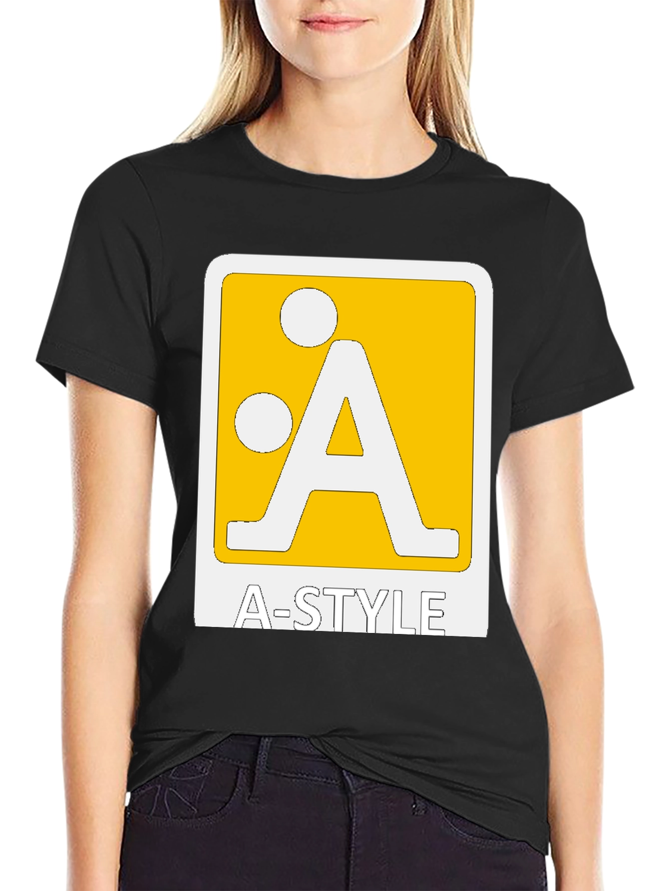 A-Style Logo T-Shirt - Bold Graphic Tee
