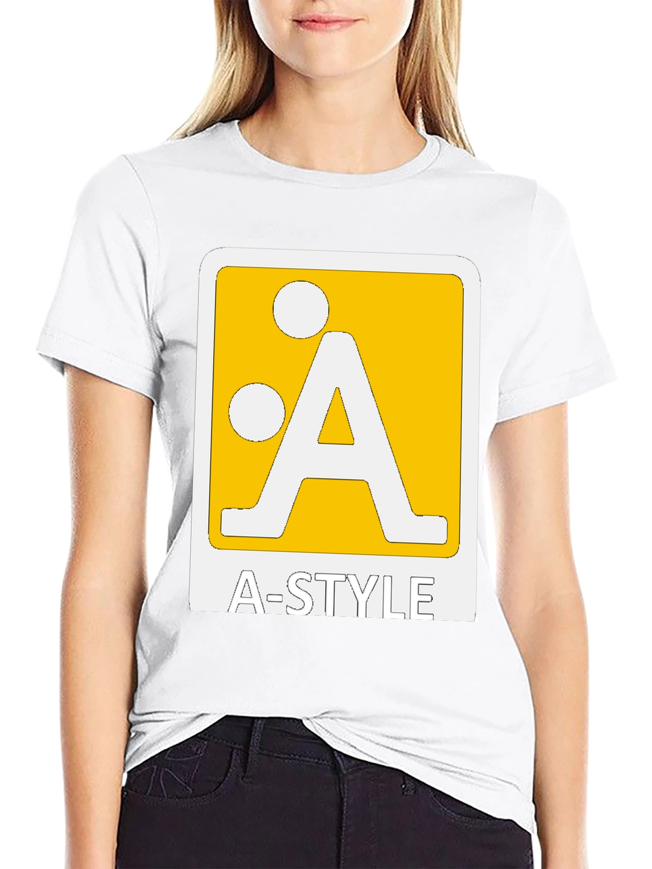 A-Style Logo T-Shirt - Bold Graphic Tee