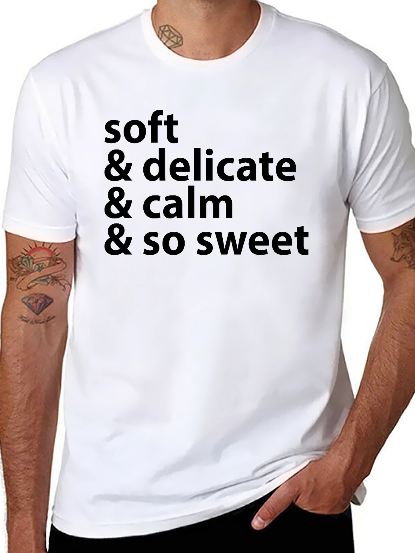 Soft & Delicate Mens Graphic Tee