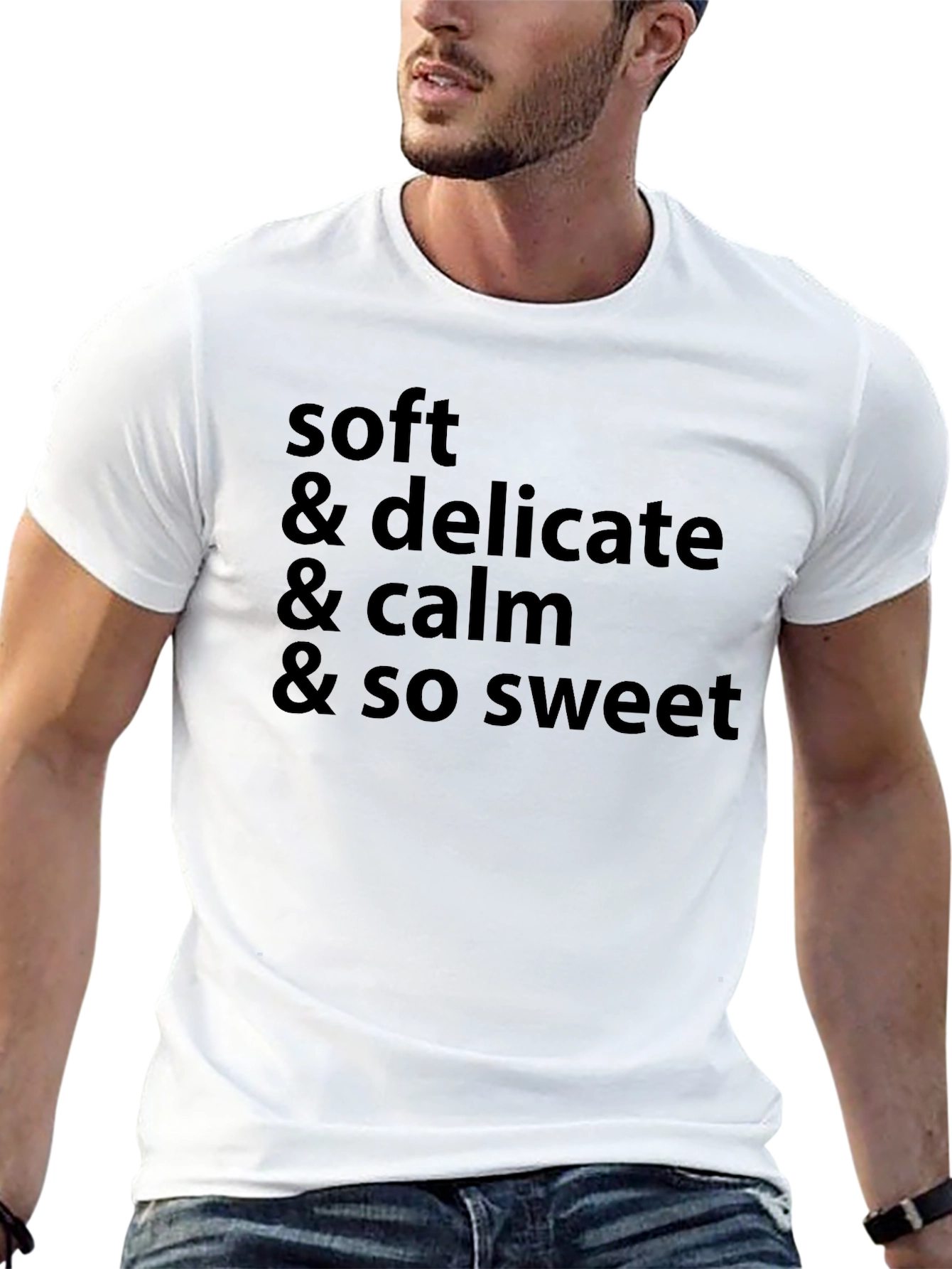 Soft & Delicate Mens Graphic Tee