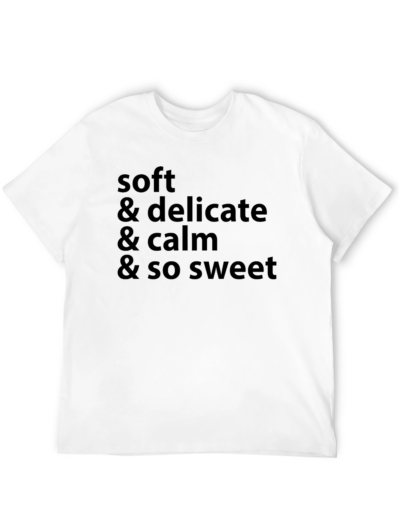 Soft & Delicate Mens Graphic Tee